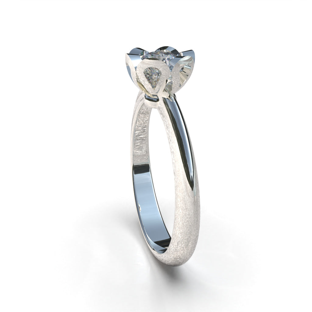 Tuya Ring - 950 Silver | Luya Jewelry