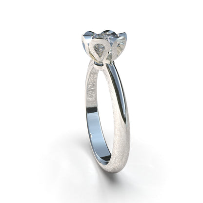 Tuya Ring - 950 Silver | Luya Jewelry