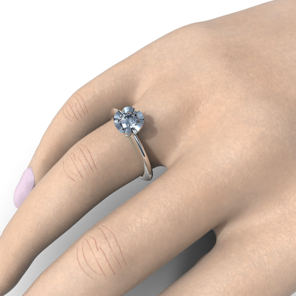 Tuya Ring - 950 Silver | Luya Jewelry
