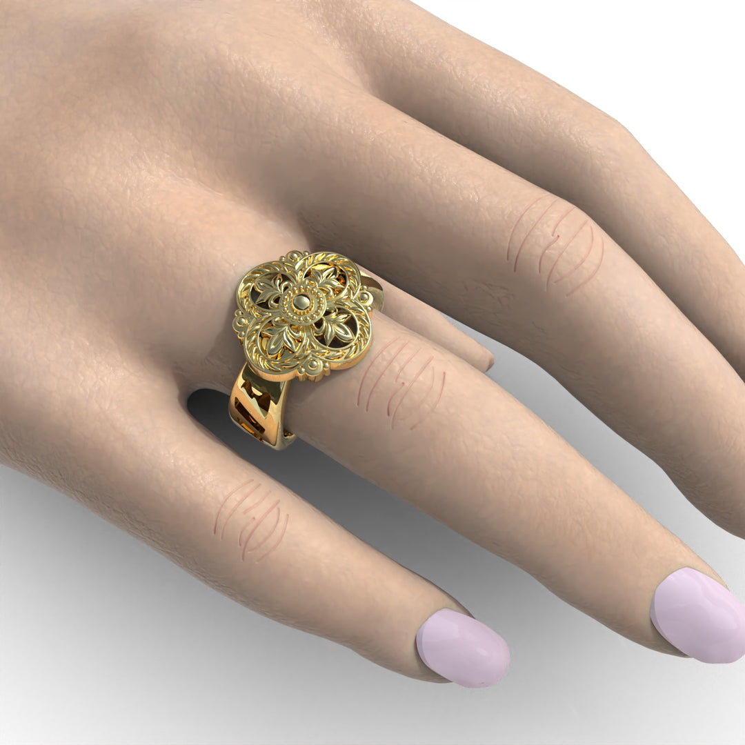 Anillo Flower