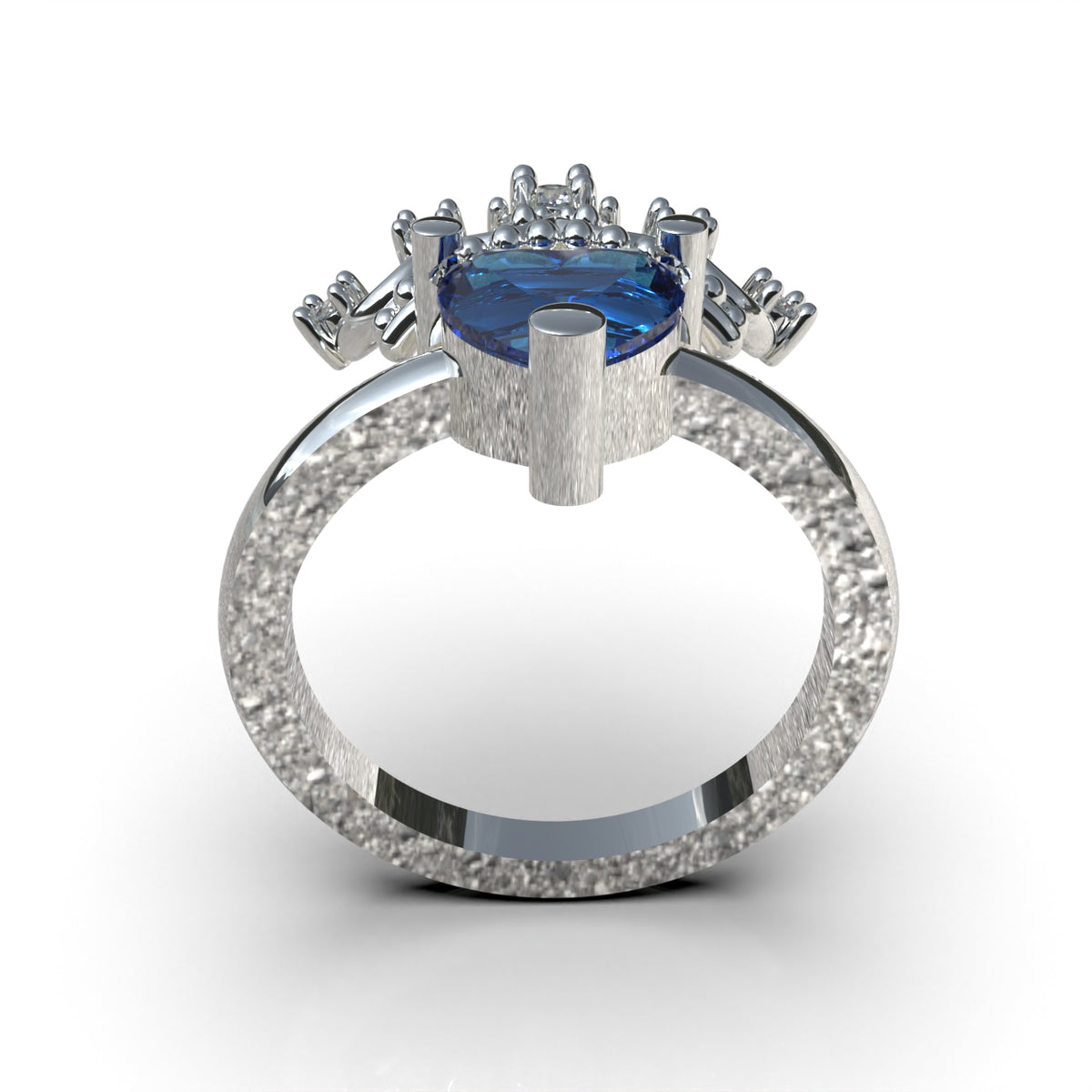 Ring - 950 Silver | Luya Jewelry