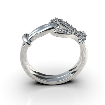 Anillo infinitamente - Plata 950