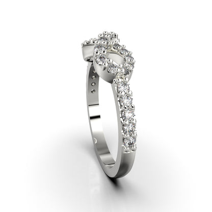Anillo de Promesa Infinito siempre - Plata 950